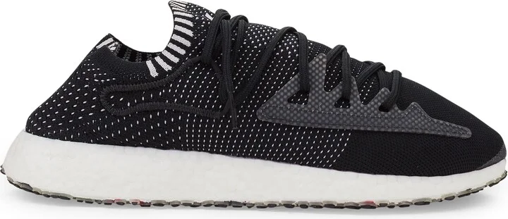 Black Knitted 'ratio Racer' Sneaker