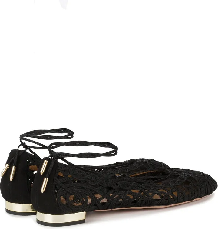Black Kya Ballet Flats - Image 4