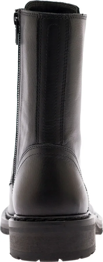 Black Lace-up Combat Boots In Leather Woman Ann Demeulemeester - Image 4