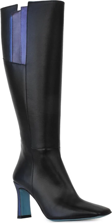 Black Laguna Tall Boot Blk Parm/Eclipse Prl - Image 2
