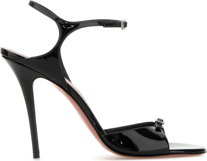 Black Leather Adut Sandals