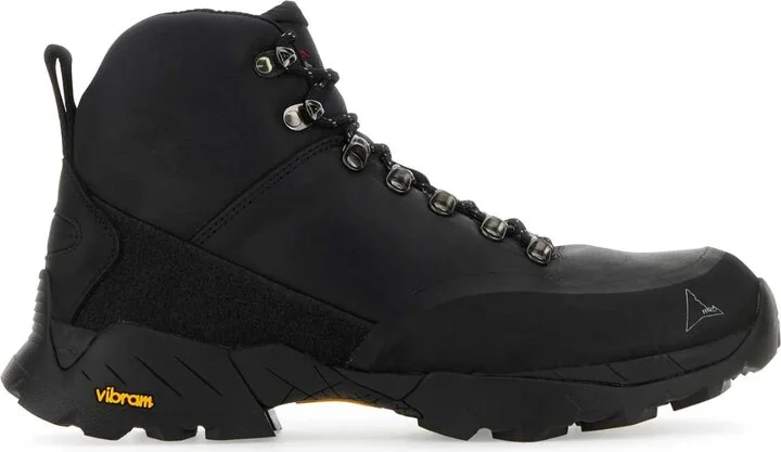 Black Leather Andreas Sneakers