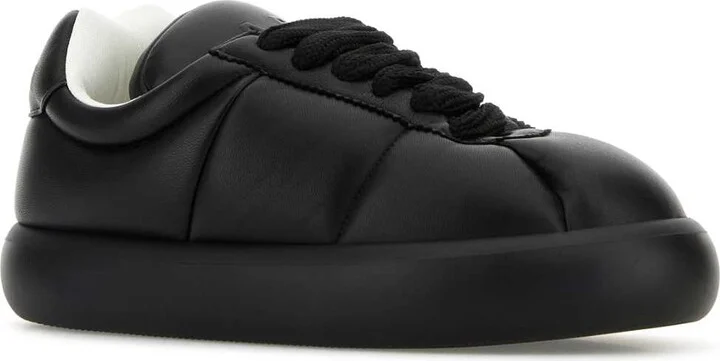 Black Leather Bigfoot 2.0 Sneakers - Image 2