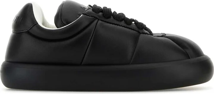 Black Leather Bigfoot 2.0 Sneakers
