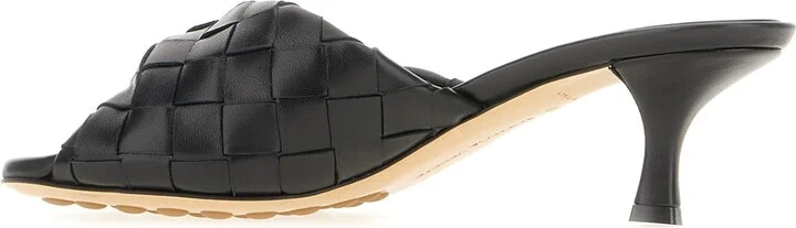 Black Leather Blink Mules - Image 3