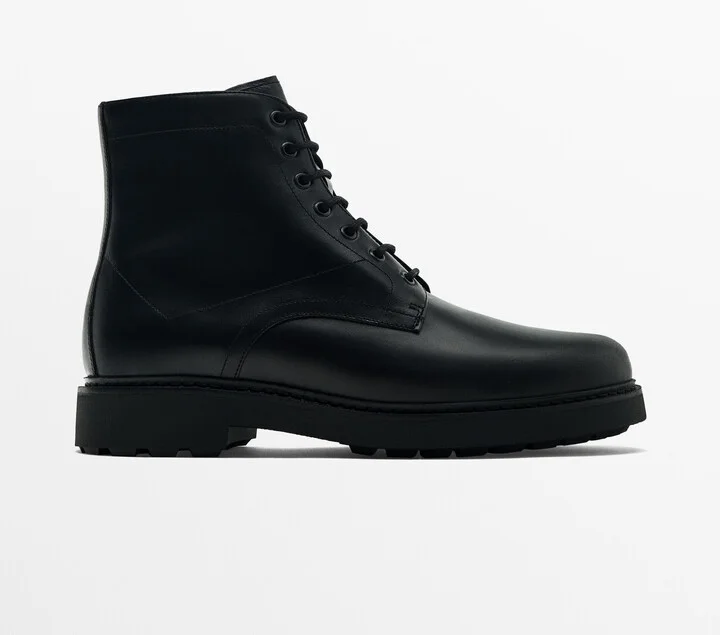 Black Leather Boots - Image 2
