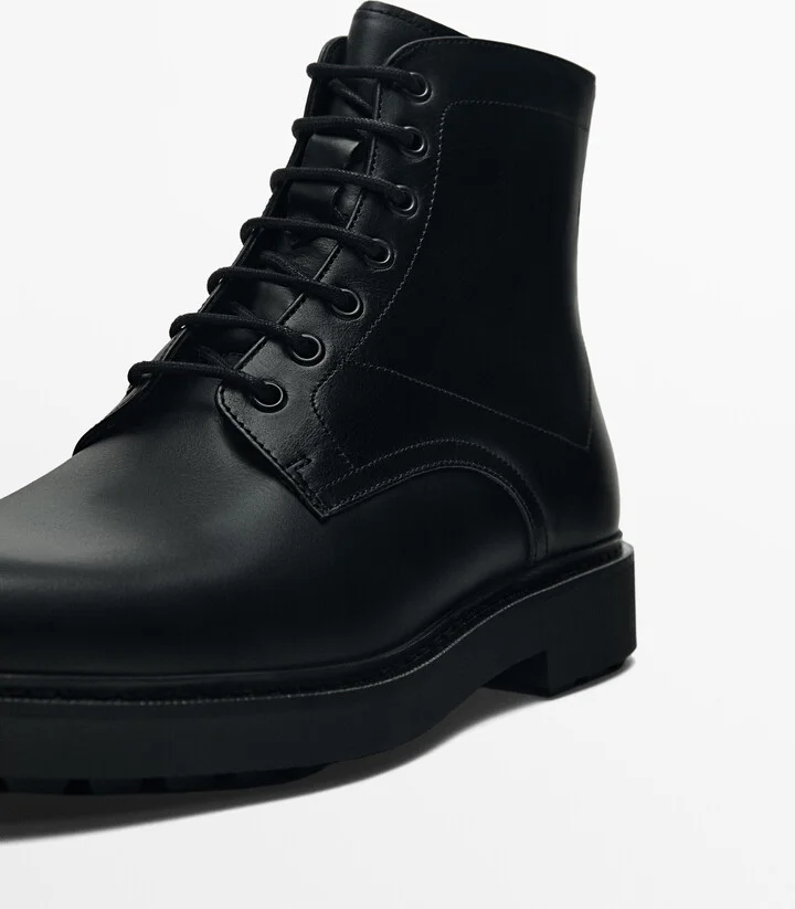 Black Leather Boots - Image 5