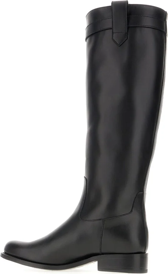 Black Leather Boots - Image 3