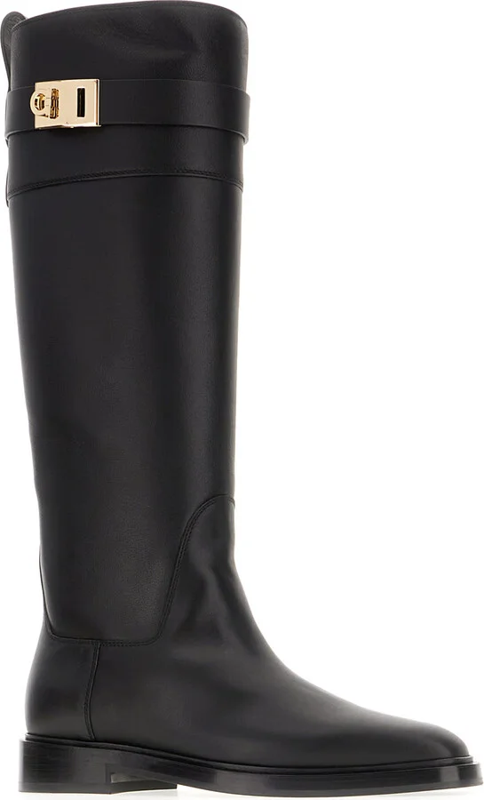 Black Leather Boots - Image 2