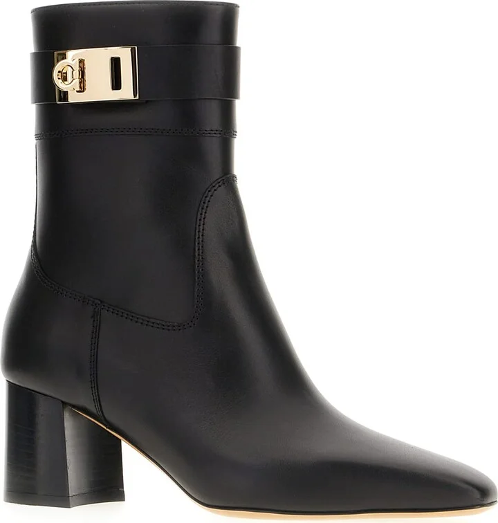 Black Leather Boots - Image 2