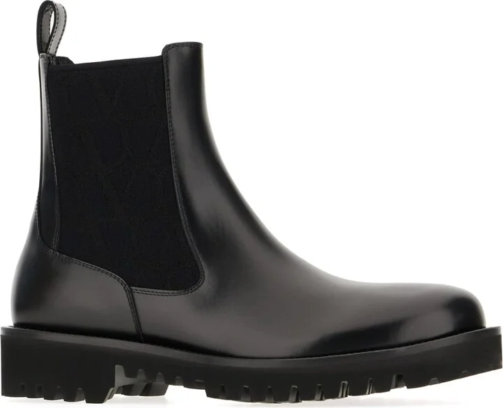 Black Leather Boots - Image 2