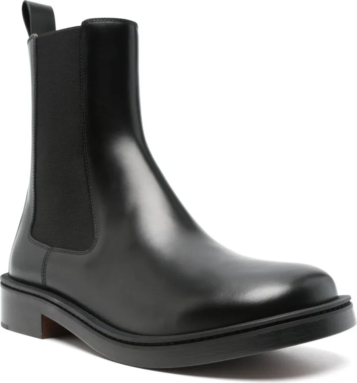 Black Leather Boots - Image 2