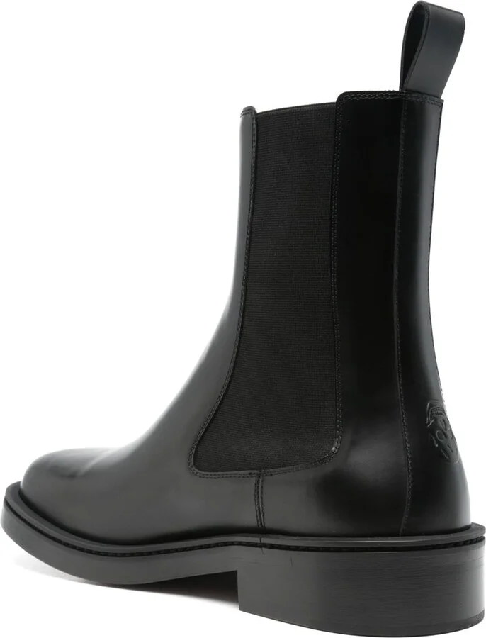 Black Leather Boots - Image 3