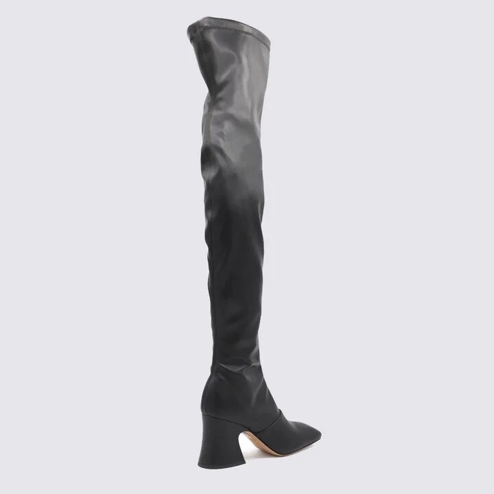 Black Leather Boots - Image 3