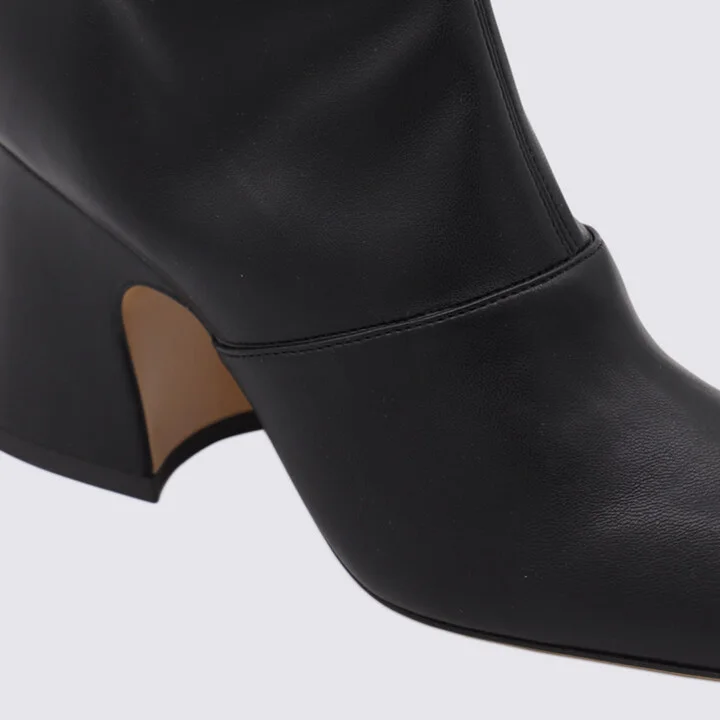 Black Leather Boots - Image 4