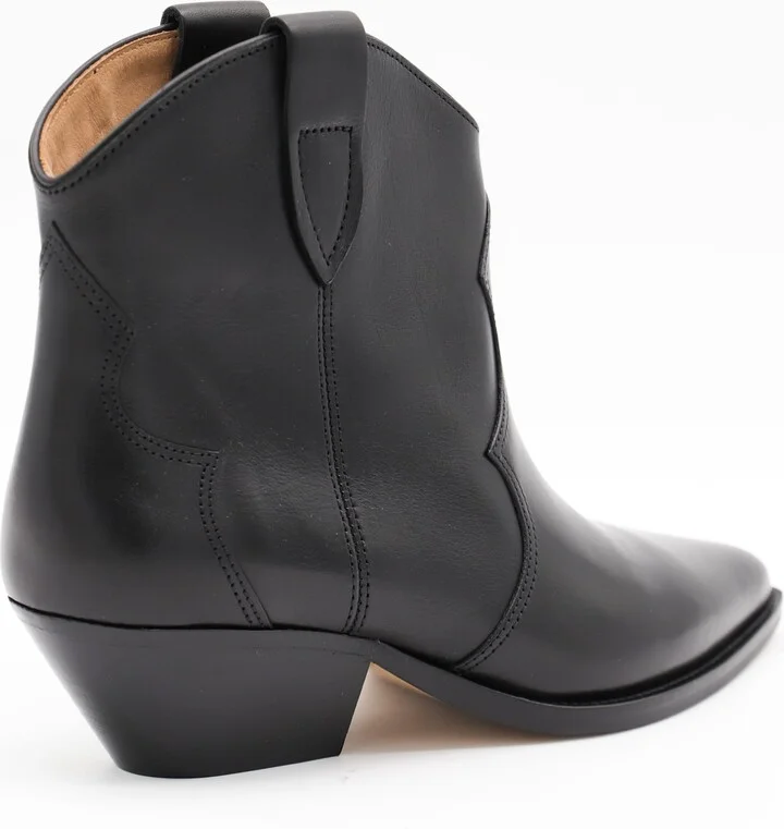 Black Leather Boots - Image 2