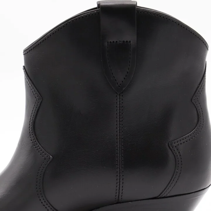 Black Leather Boots - Image 3