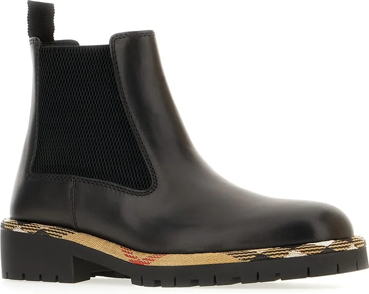 Black Leather Boots - Image 2