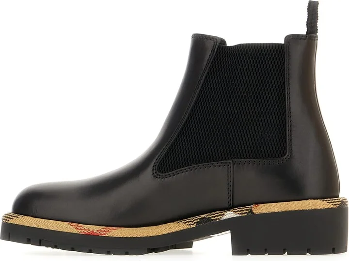 Black Leather Boots - Image 3