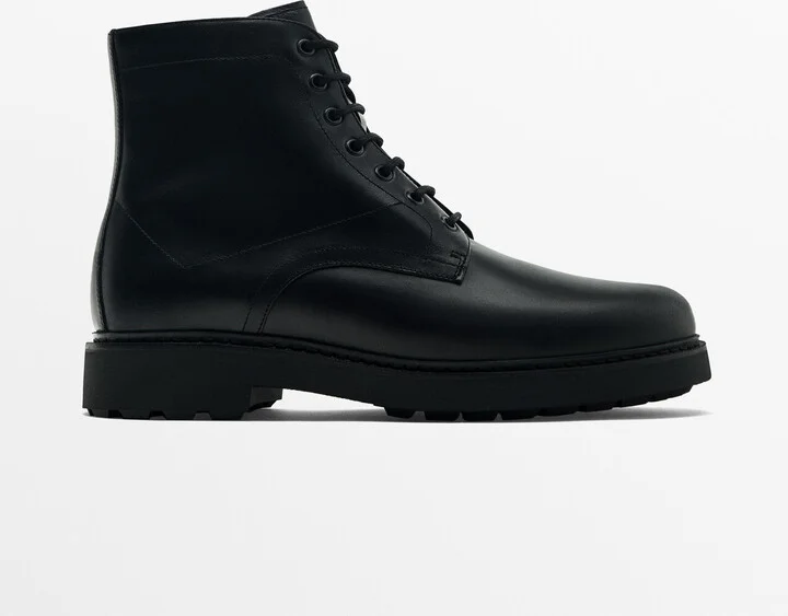 Black Leather Boots