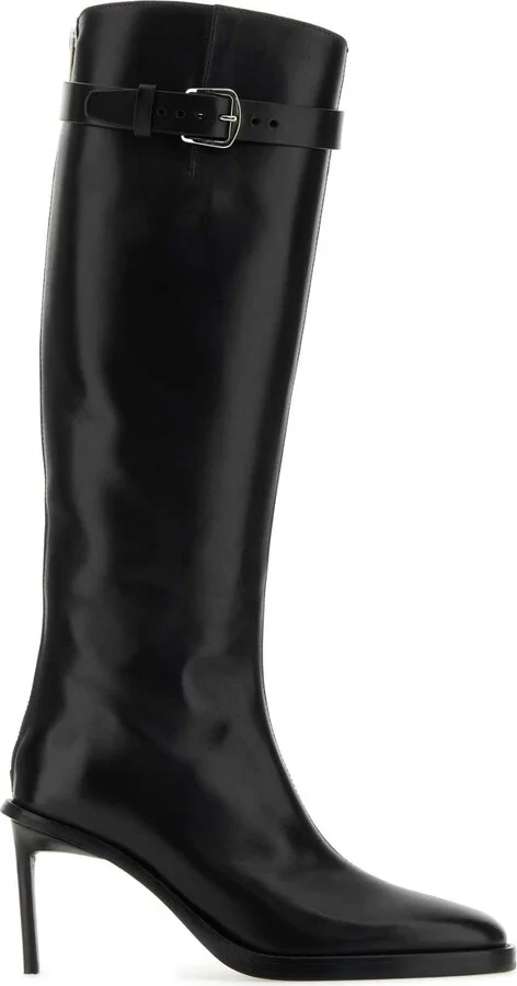 Black Leather Boots