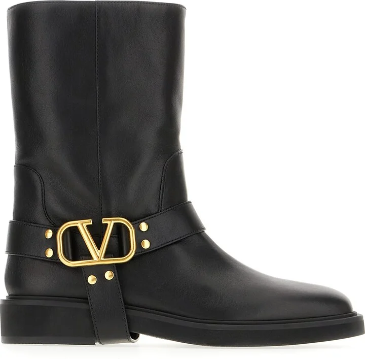 Black Leather Boots