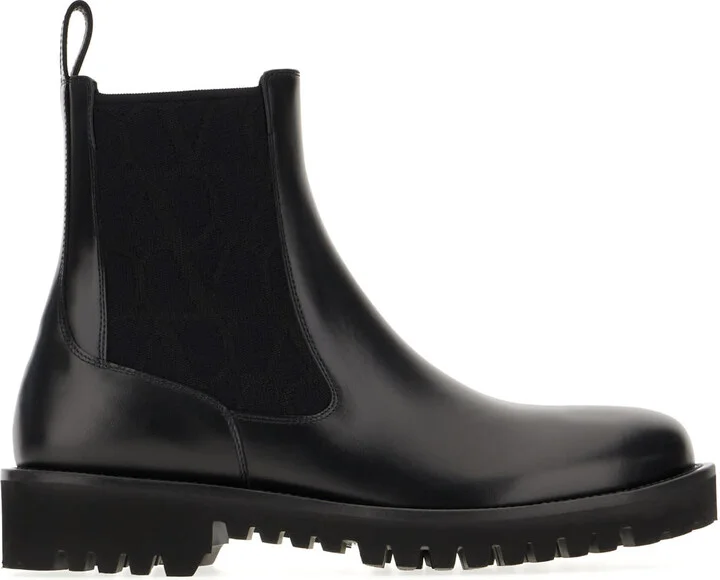 Black Leather Boots