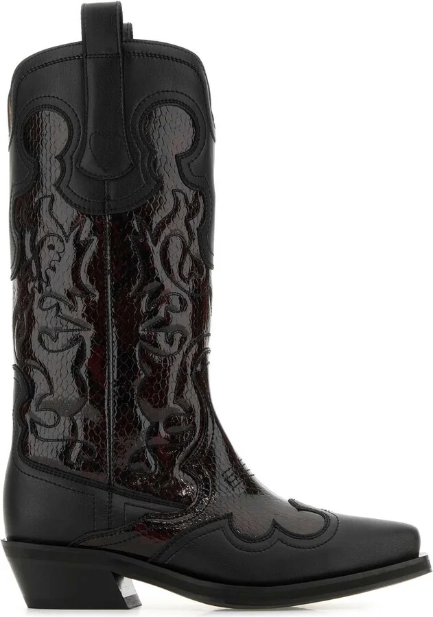 Black Leather Boots