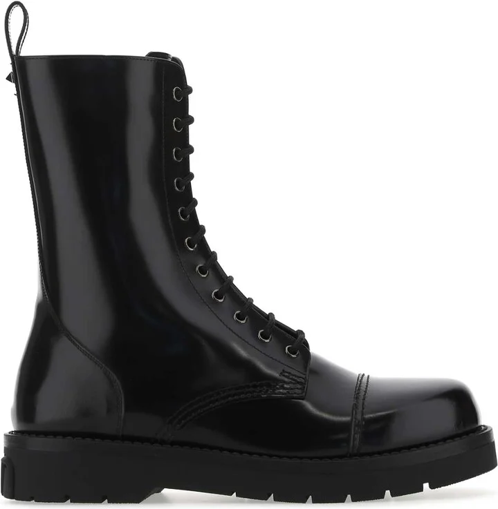 Black Leather Boots