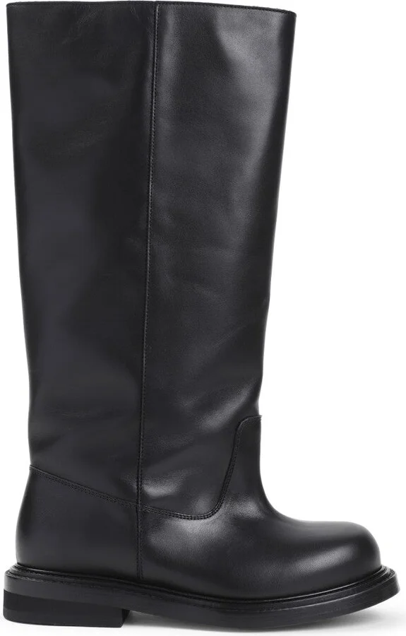 Black Leather Boots