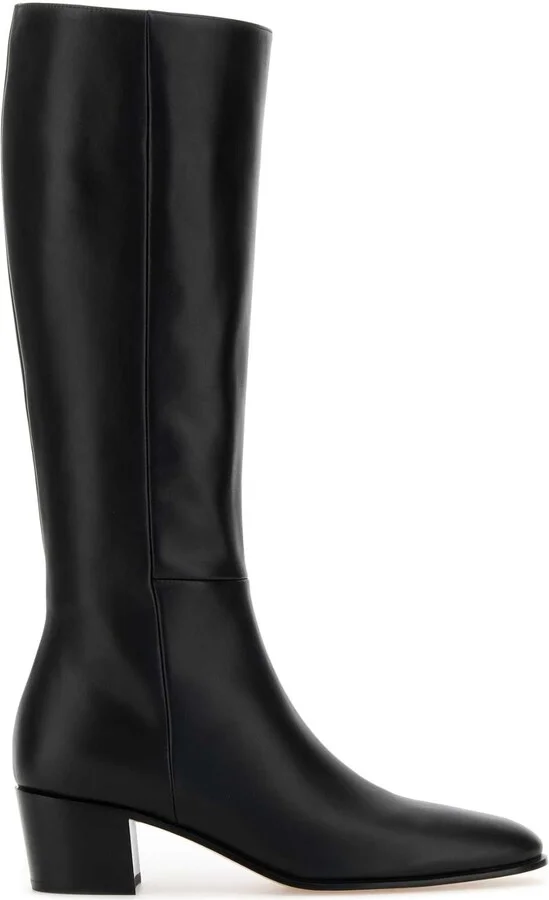 Black Leather Boots