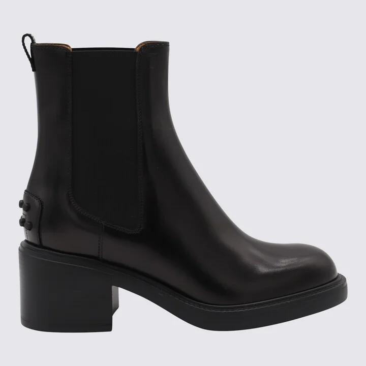 Black Leather Boots