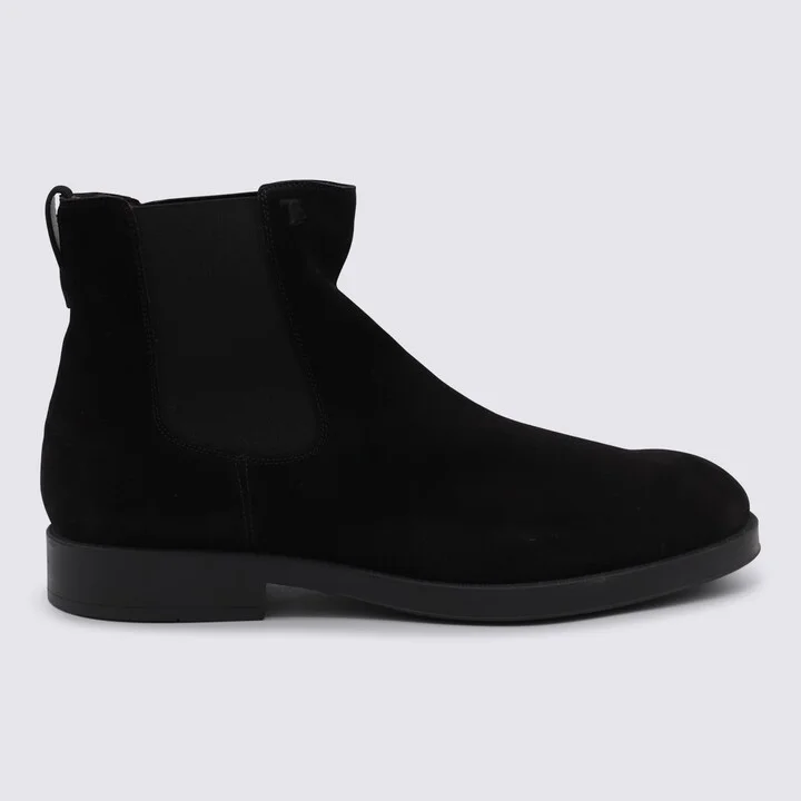 Black Leather Boots