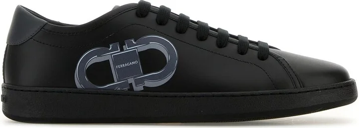 Black leather Brandy 1 sneakers