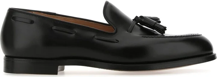 Black leather Cavendish 2 loafers