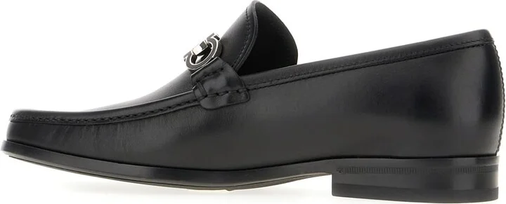 Black Leather Chris Loafers - Image 3