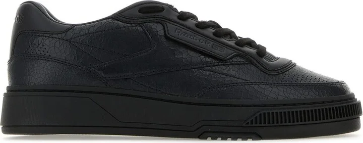 Black leather Club C LTD sneakers