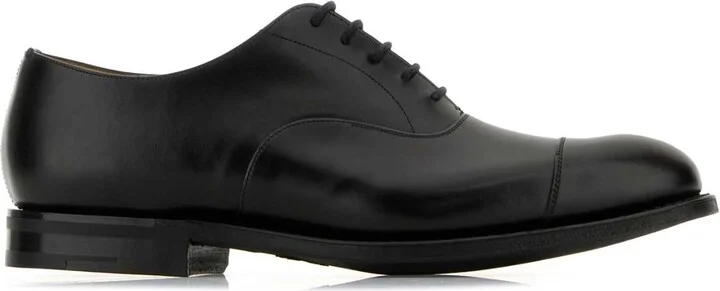 Black Leather Consul R 2.0 Lace-up Shoes