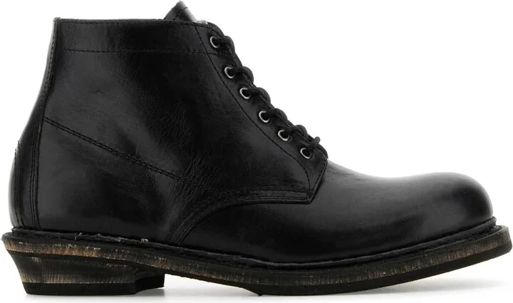Deep Black Leather