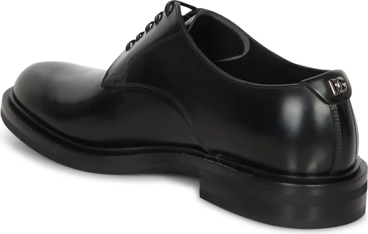 Black Leather Elegant Shoes - Image 3