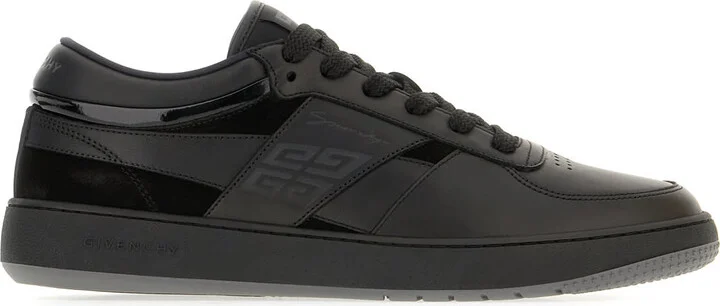 Black Leather G Move Sneakers