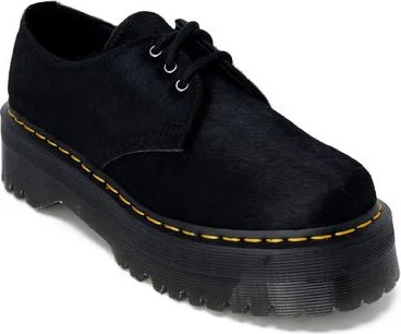Black Leather Lace-Up Women's Boot - Image 2