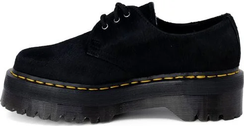 Black Leather Lace-Up Women's Boot - Image 3