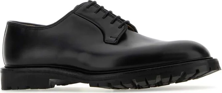 Black Leather Lanark 3 Lace-up Shoes - Image 2