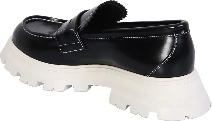 Black Leather Loafer - Image 3