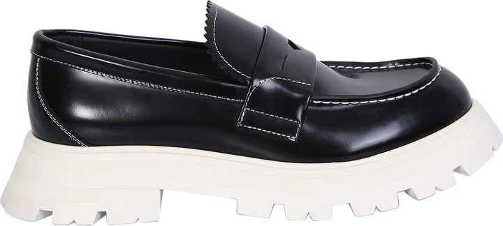 Black Leather Loafer