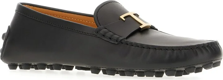 Black Leather Loafers - Image 2