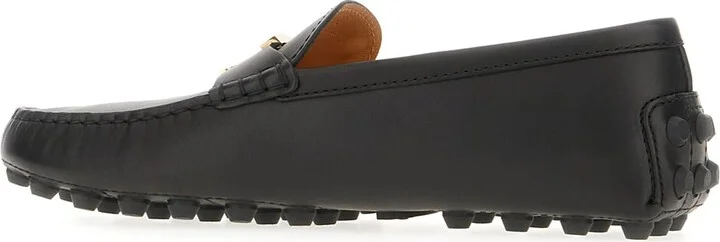 Black Leather Loafers - Image 3