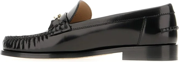 Black Leather Loafers - Image 3