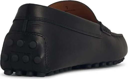 Black Leather Loafers - Image 3
